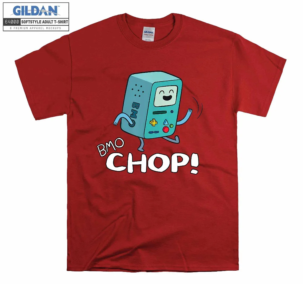 Inktee Store - Adventure Time Bmo Chop Karate Cartoon Unisex T-Shirt Image