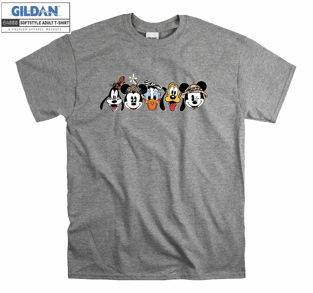 Inktee Store - Disney Characters Funny Retro Cartoon Shirts T-Shirt Image