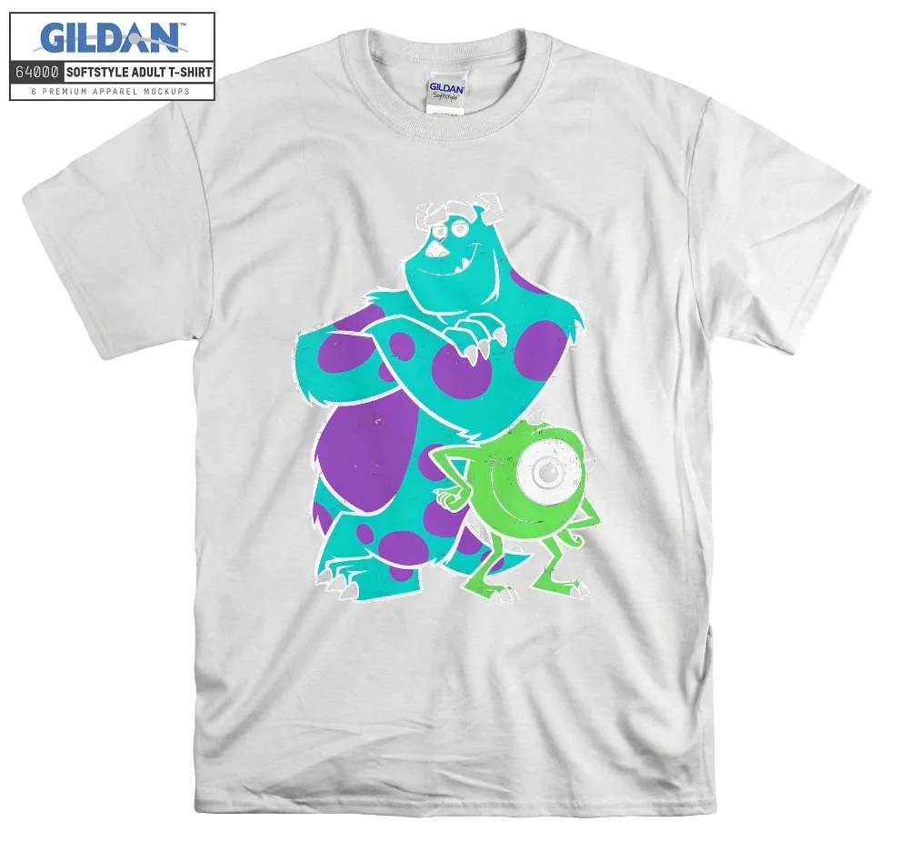 Inktee Store - Disney Monsters University Sulley Mike Buds T-Shirt Image