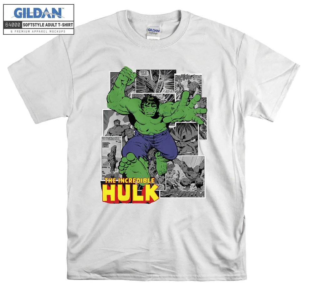 Inktee Store - Marvel Avengers The Incredible Hulk Vintage T-Shirt Image