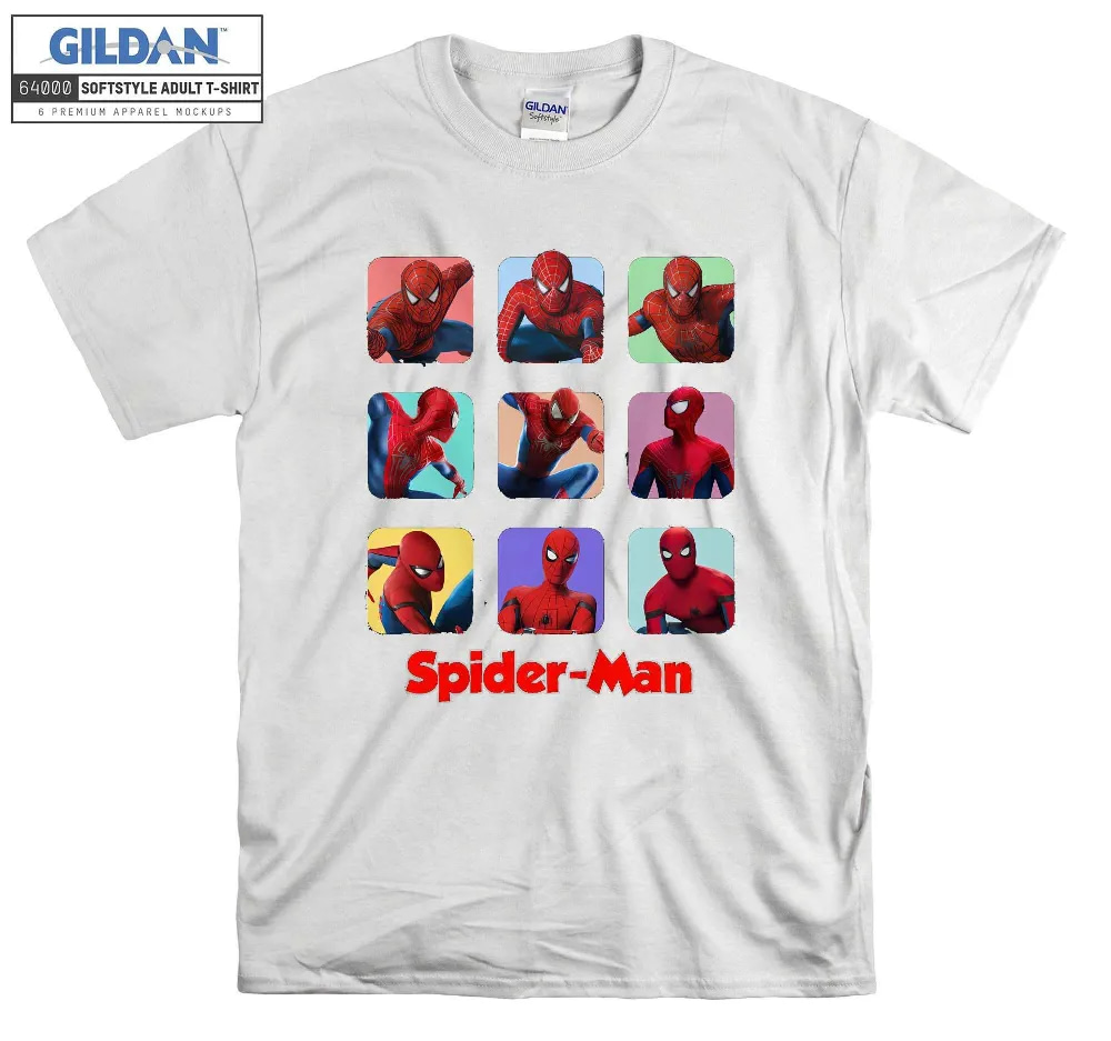 Inktee Store - Marvel Spider Man Avenger Super Hero T-Shirt Image