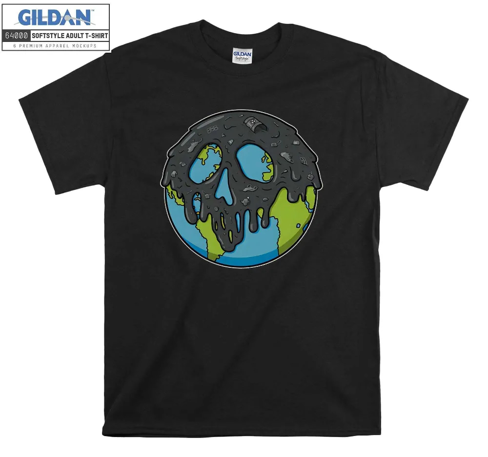 Inktee Store - Poisoned Earth Environment Save The Planet T-Shirt Image