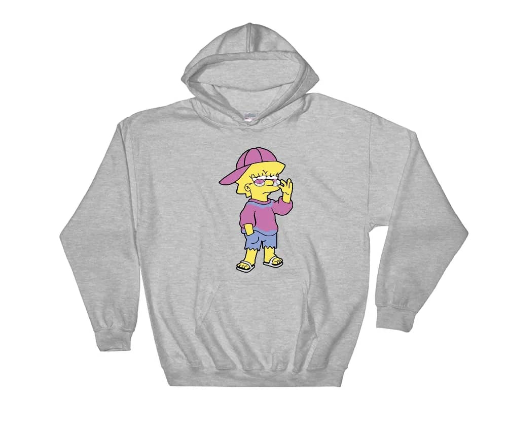 Inktee Store - The Simpsons Lisa Simpson Cool Funny Unisex T-Shirt Image