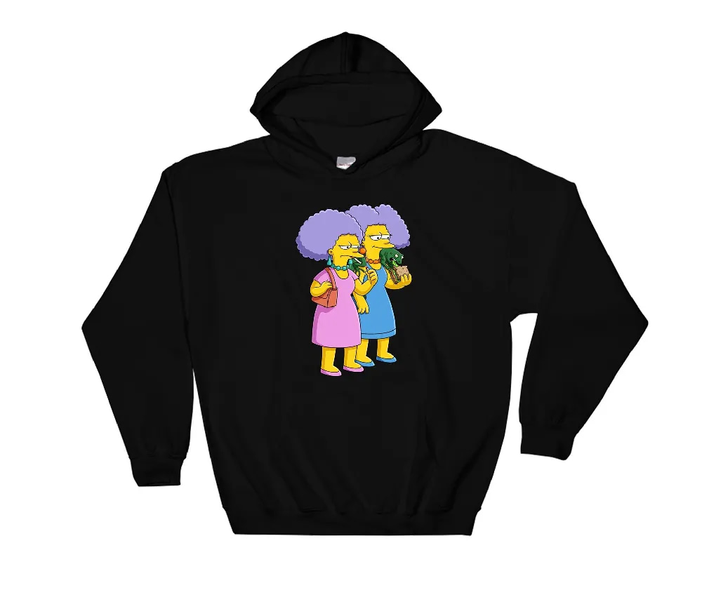 Inktee Store - The Simpsons Patty And Selma Bouiver Unisex T-Shirt Image