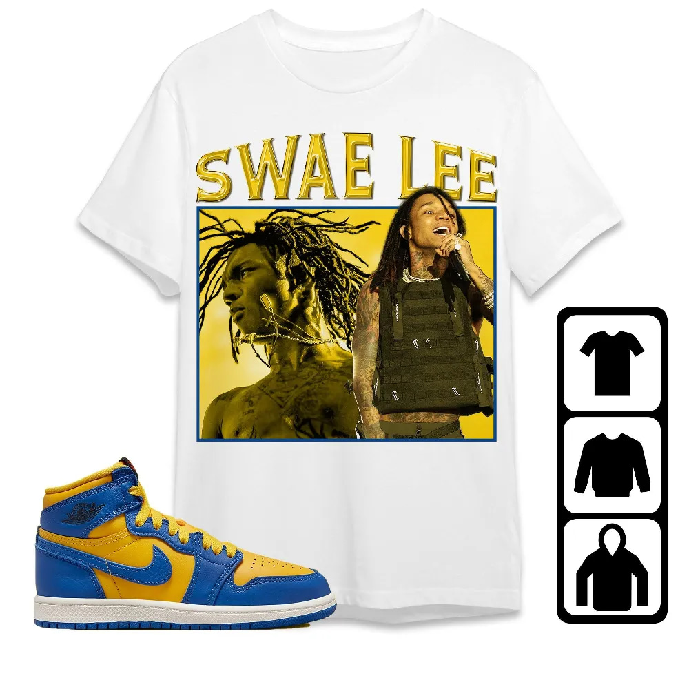 Inktee Store - Jordan 1 High Og Laney Unisex T-Shirt - Swae Lee - Sneaker Match Tees Image