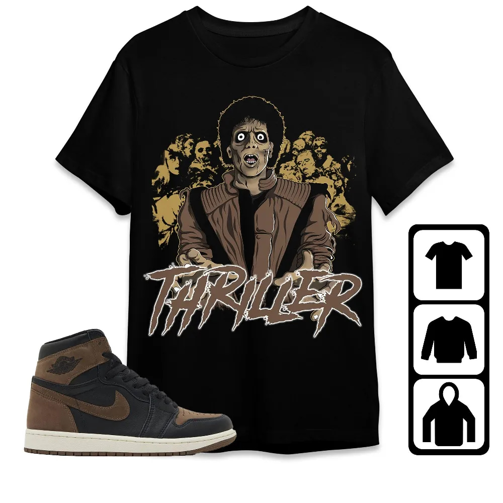 Inktee Store - Jordan 1 Palomino Unisex T-Shirt - Thriller - Sneaker Match Tees Image