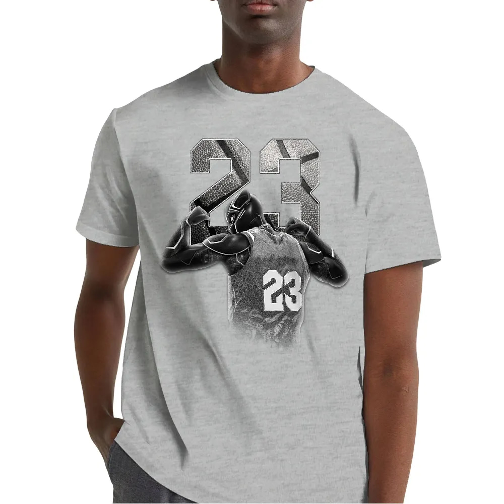 Inktee Store - Jordan 1 Washed Heritage Unisex Color T-Shirt - Number 23 Panther - Sneaker Match Tees Image