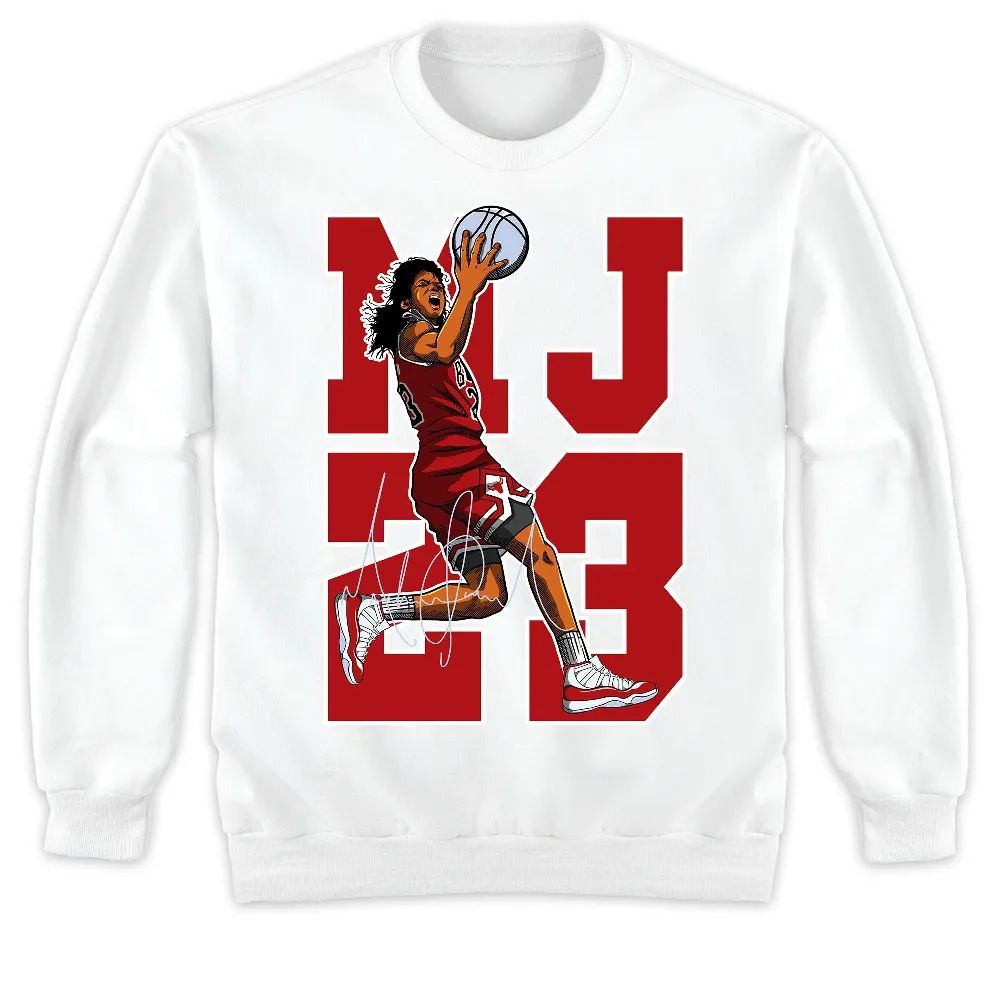 Inktee Store - Jordan 11 Cherry Unisex T-Shirt - Best Goat Mj - Sneaker Match Tees Image