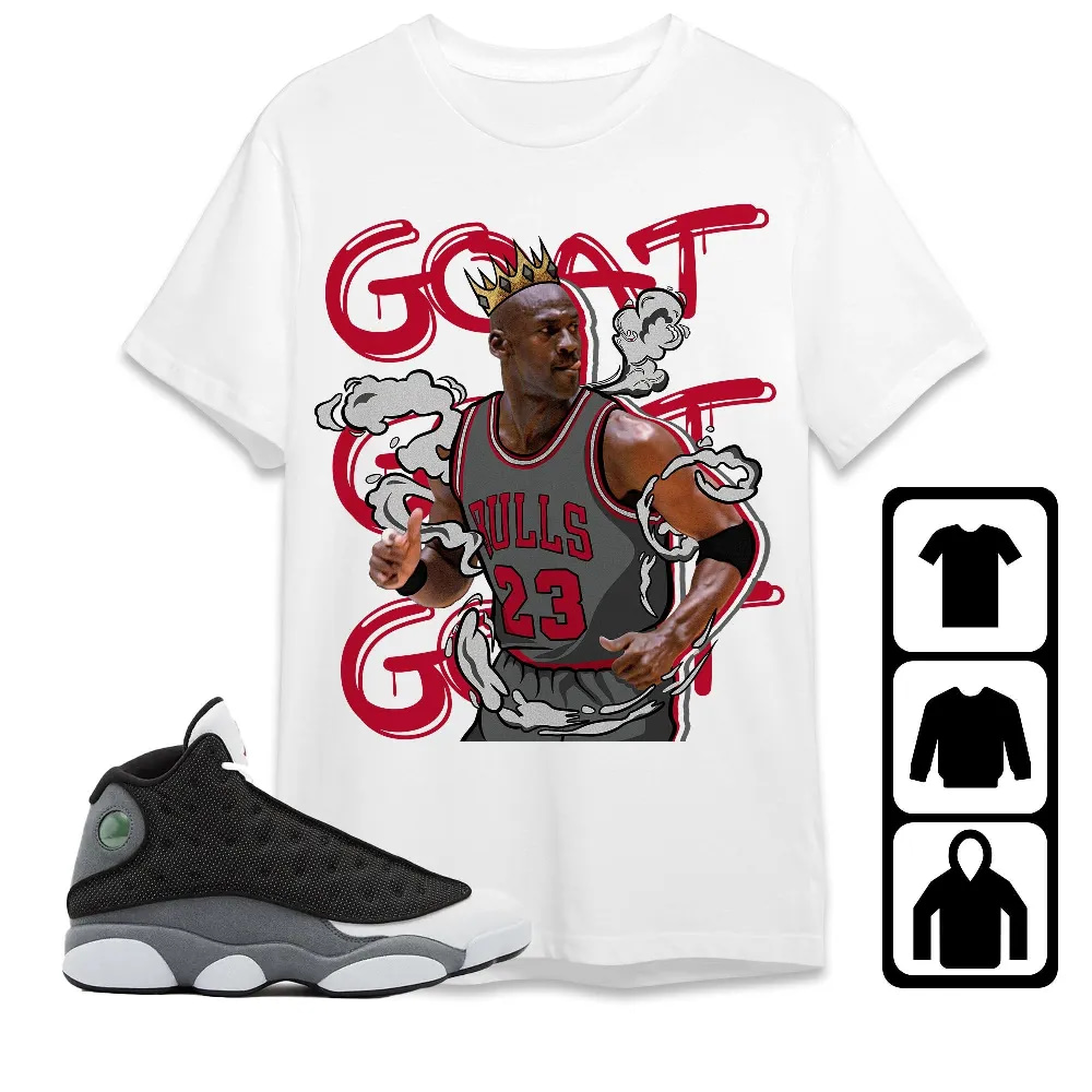 Inktee Store - Jordan 13 Black Flint Unisex T-Shirt - Sneaker Match Tees Image