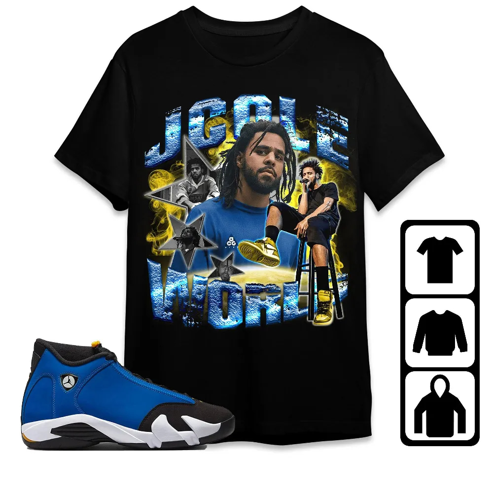 Inktee Store - Jordan 14 Laney Unisex T-Shirt - Jay Cole - Sneaker Match Tees Image