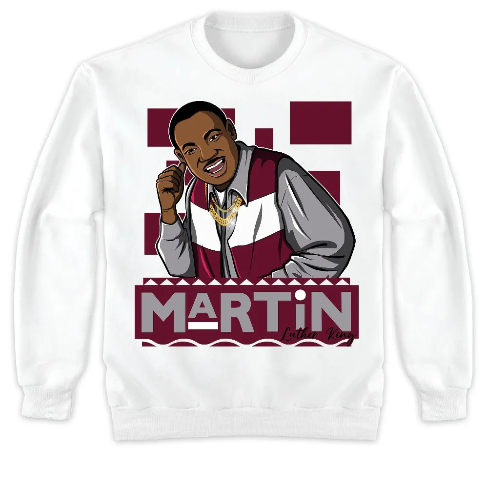 Inktee Store - Jordan 2 Low Cherrywood Unisex T-Shirt - Martin Luther King - Sneaker Match Tees Image