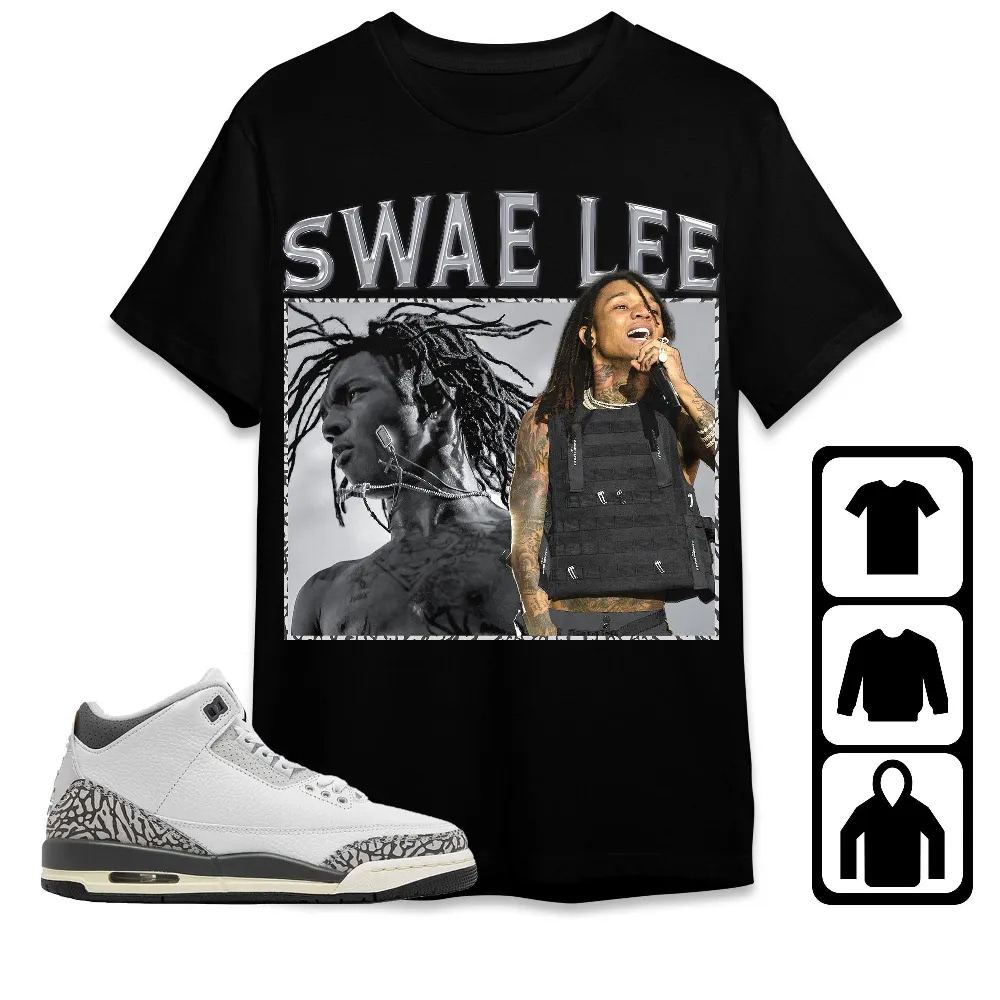 Inktee Store - Jordan 3 Hide N Sneak Unisex T-Shirt - Swae Lee - Sneaker Match Tees Image