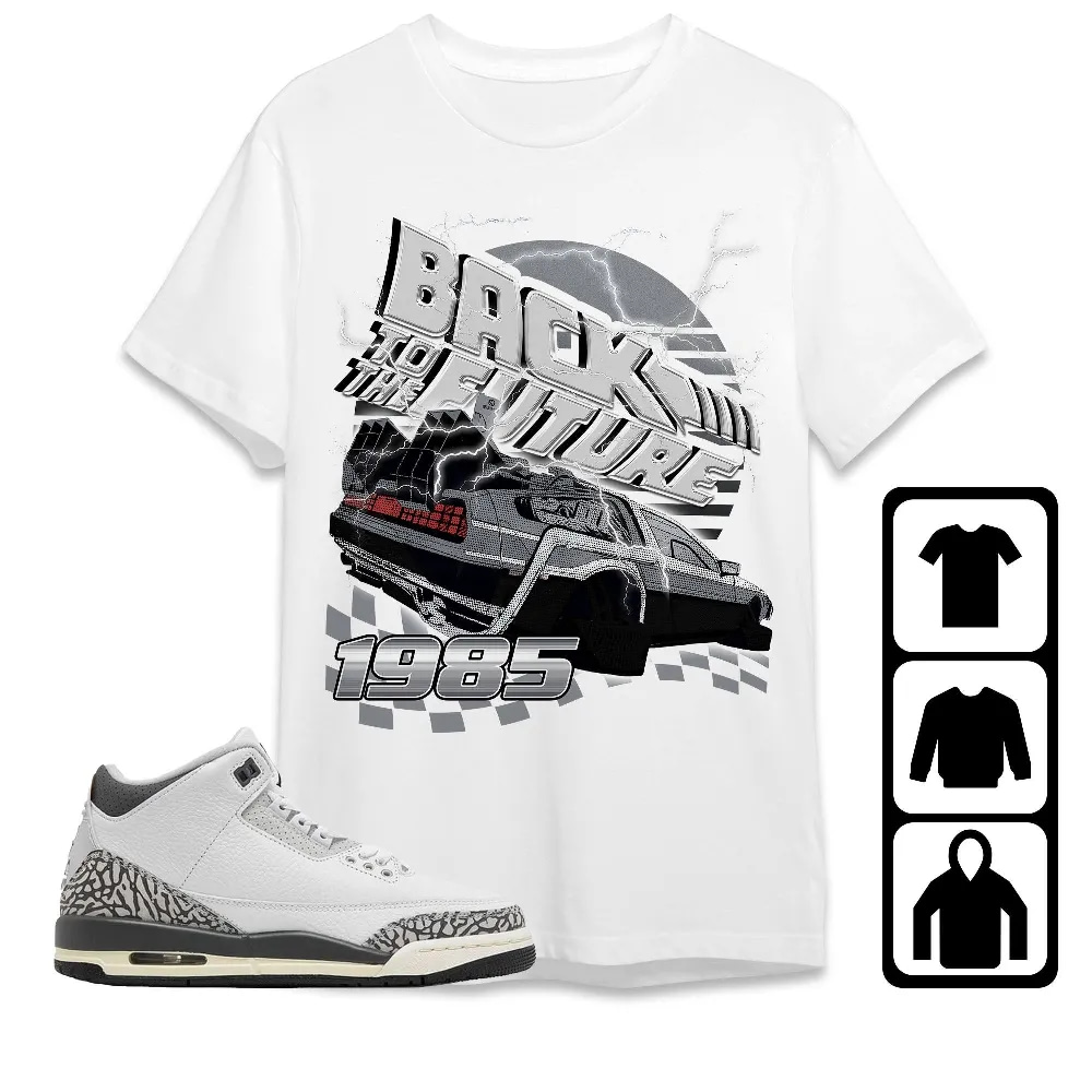 Inktee Store - Jordan 3 Hide N Sneak Unisex T-Shirt - The Future Car - Sneaker Match Tees Image