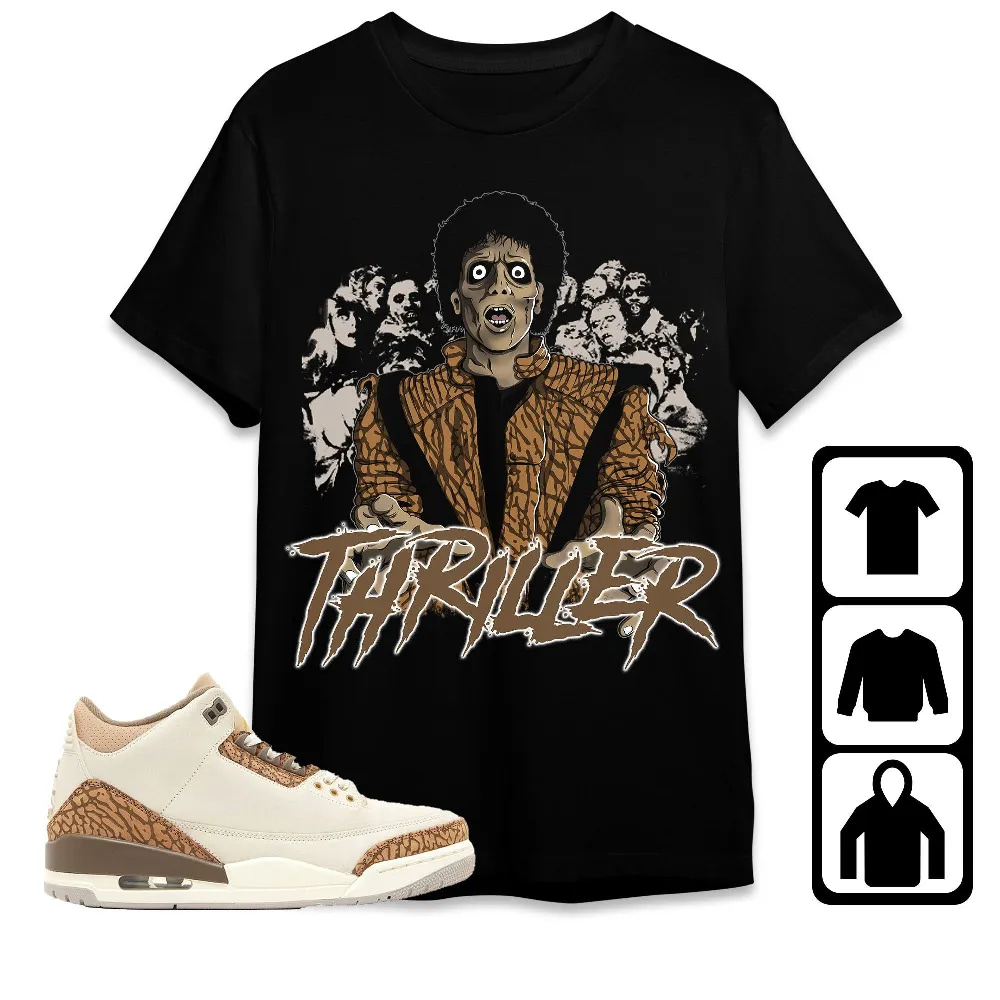 Inktee Store - Jordan 3 Palomino Unisex T-Shirt - Thriller - Sneaker Match Tees Image