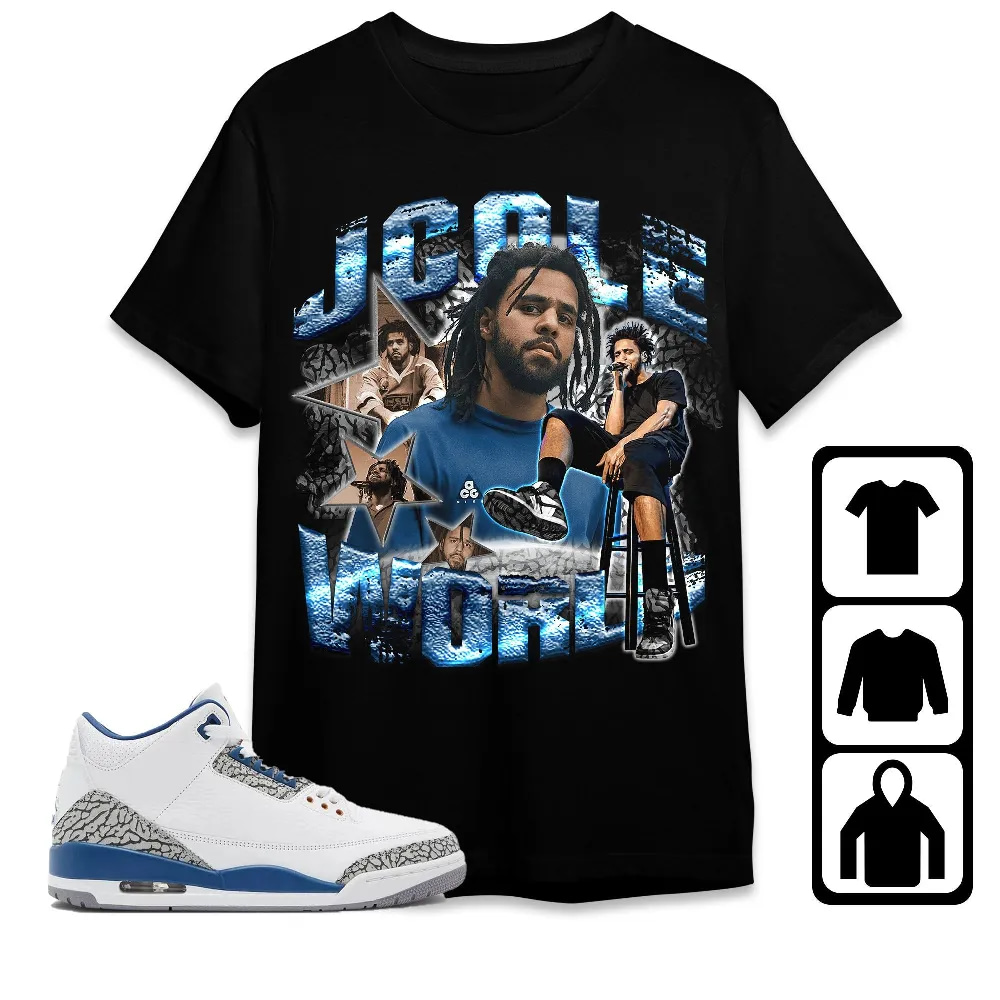 Inktee Store - Jordan 3 Wizards Unisex T-Shirt - Jay Cole - Sneaker Match Tees Image