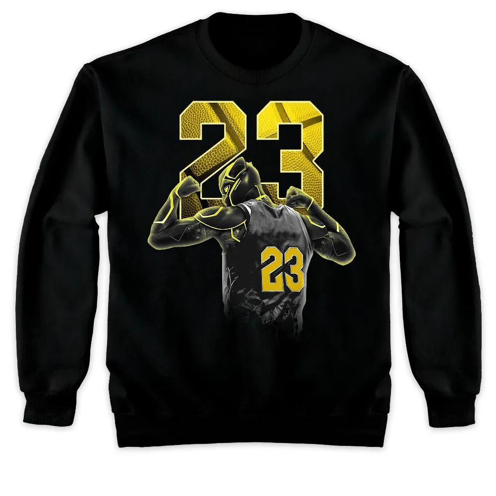 Inktee Store - Jordan 4 Thunder Unisex T-Shirt - Number 23 Panther - Sneaker Match Tees Image