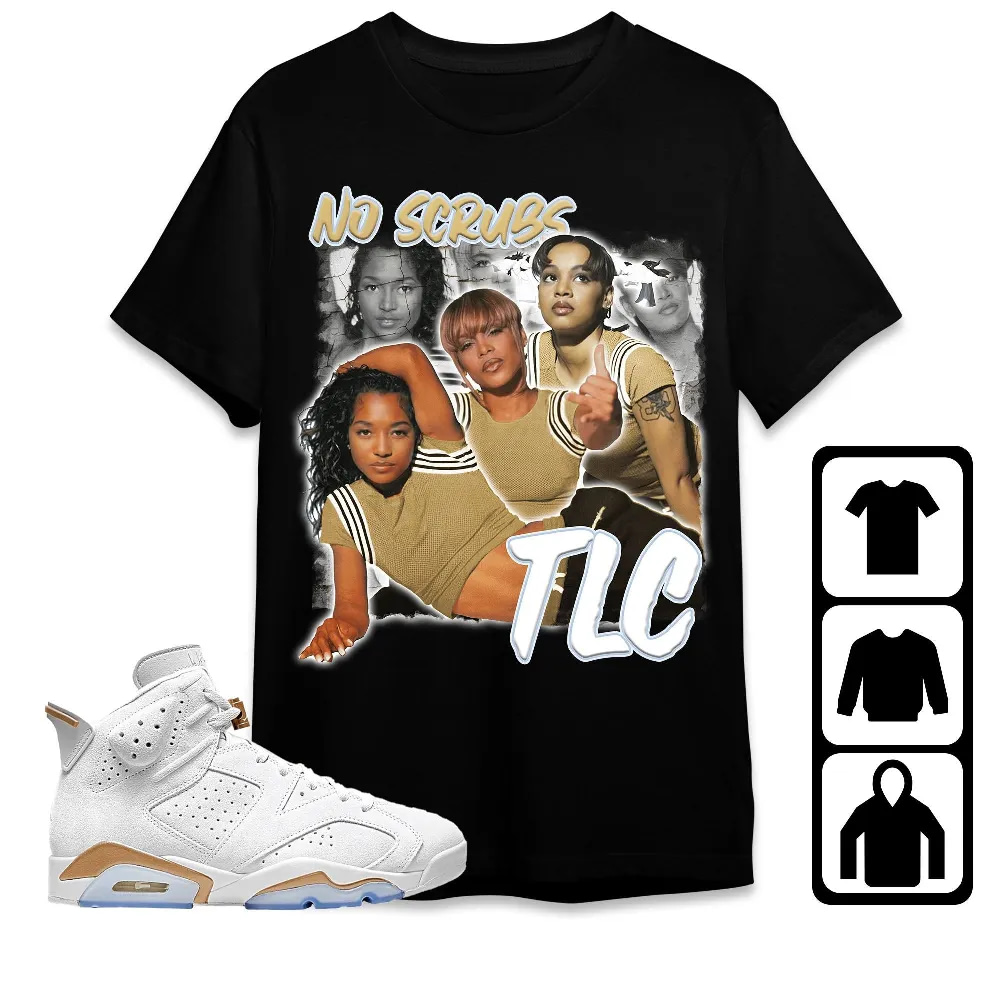 Inktee Store - Jordan 6 Craft Celestial Gold Unisex T-Shirt - Tlc - Sneaker Match Tees Image