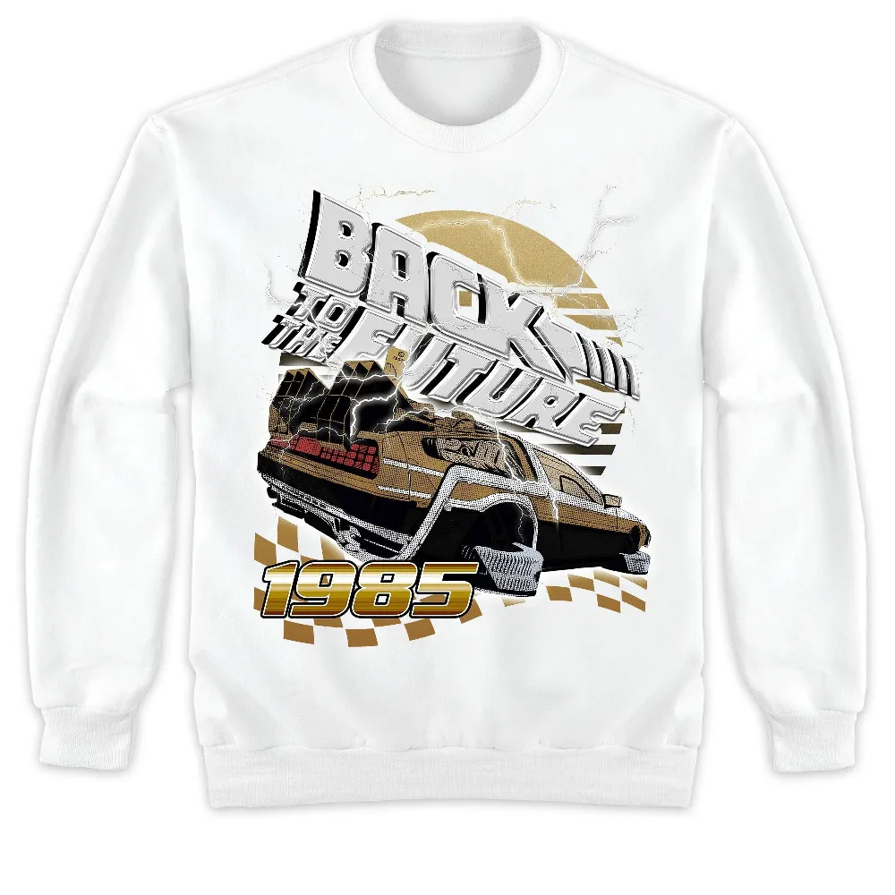Inktee Store - Jordan 6 Craft Celestial Gold Unisex T-Shirt - The Future Car - Sneaker Match Tees Image