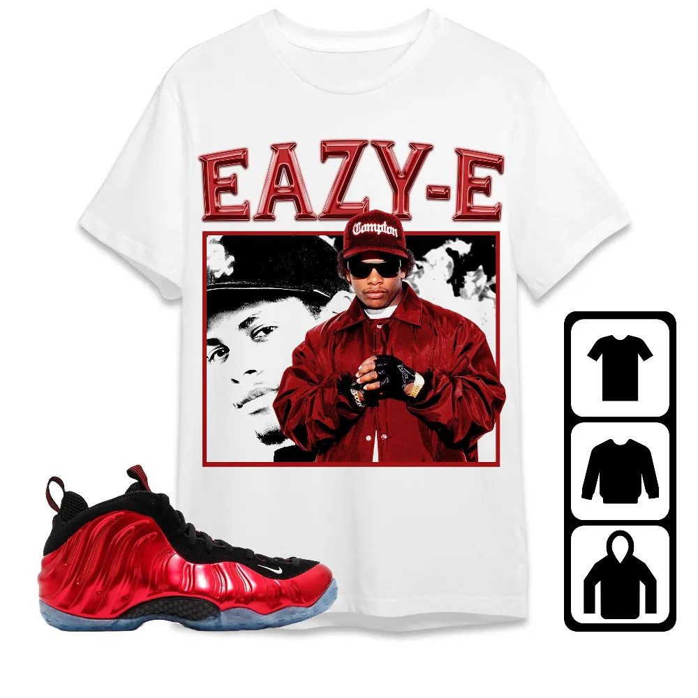 Inktee Store - Posite One Metallic Red Unisex T-Shirt - Eazy E - Sneaker Match Tees Image