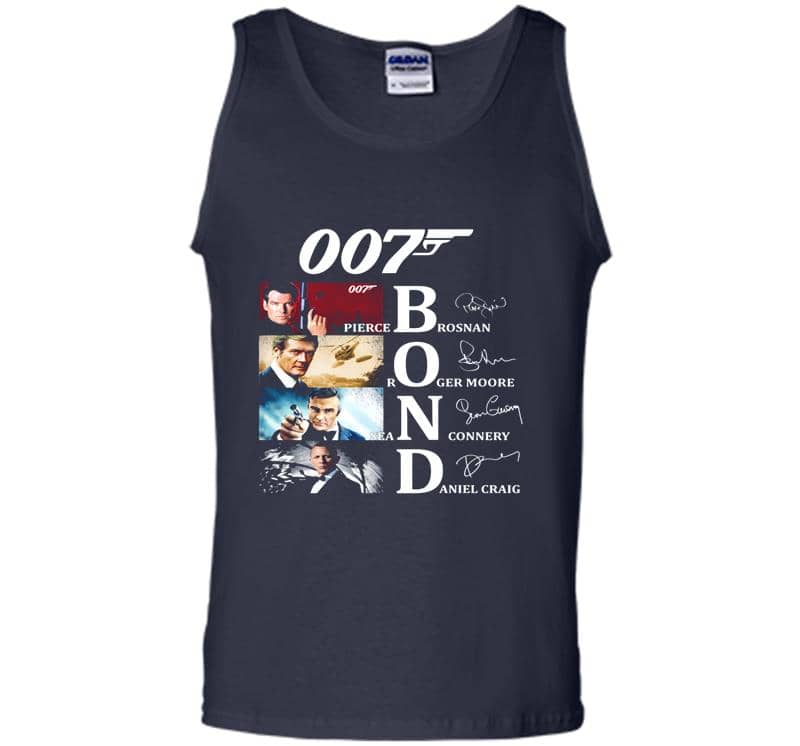 Inktee Store - 007 Bond Evolution Signature Mens Tank Top Image