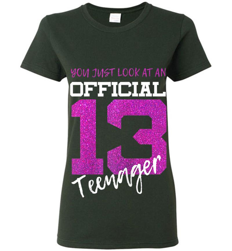 Inktee Store - 13Th Birthday - You Just Look At An Official Nager Womens T-Shirt Image