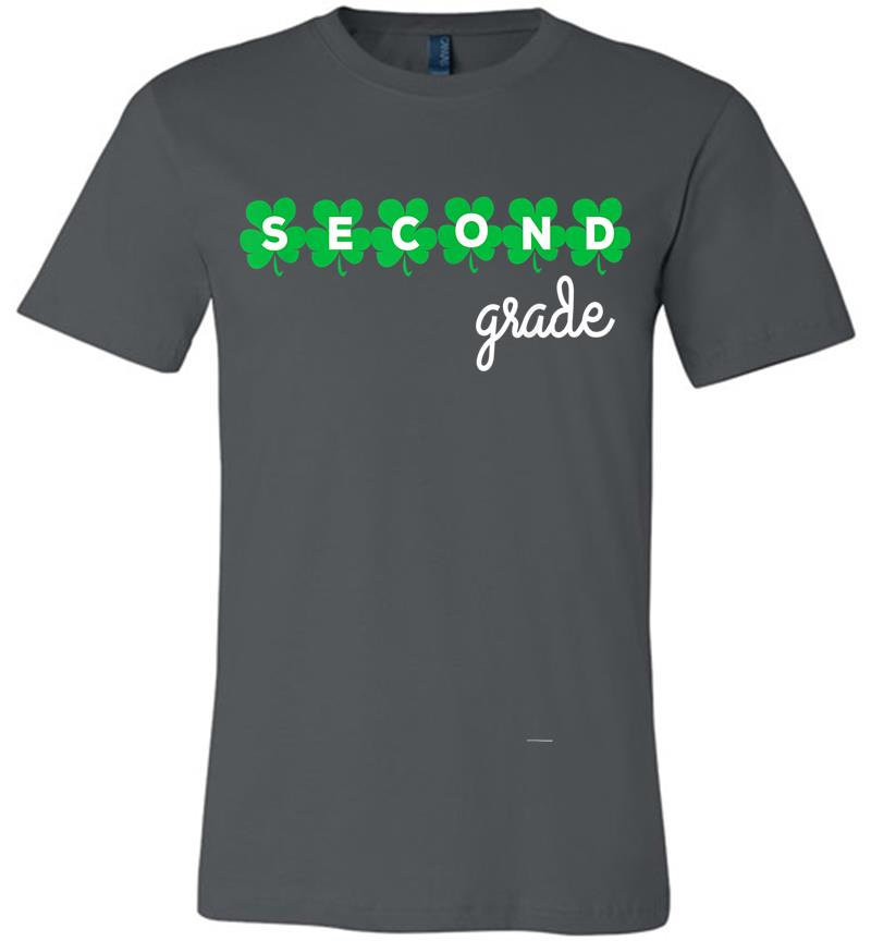 2Nd Grade Teacher Shamrock St. Patricks Day Premium T-Shirt
