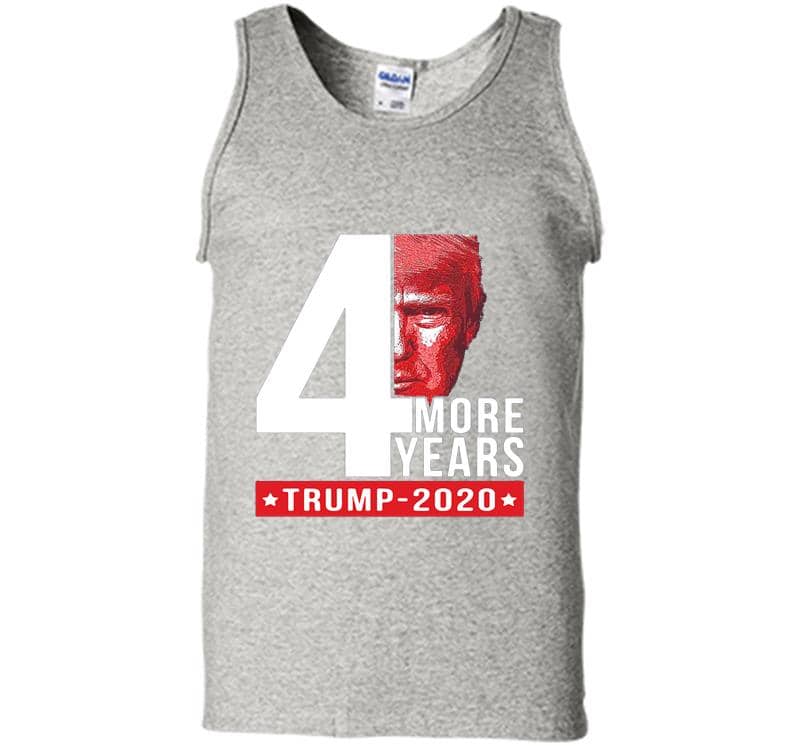Inktee Store - 4Th More Years Trump 2020 Mens Tank Top Image