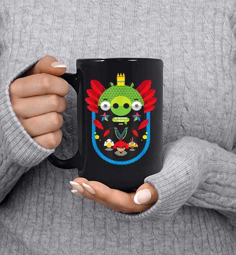 Angry Birds Pig King Geometric Official Merchandise Mug
