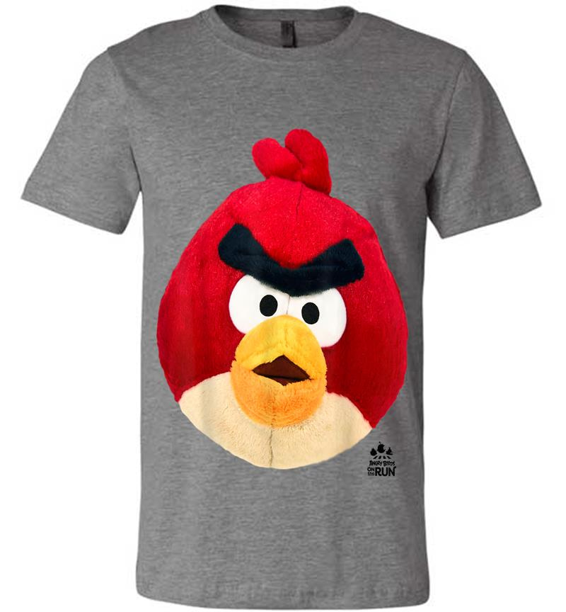 Inktee Store - Angry Birds Red Plush Official Merchandise Premium T-Shirt Image