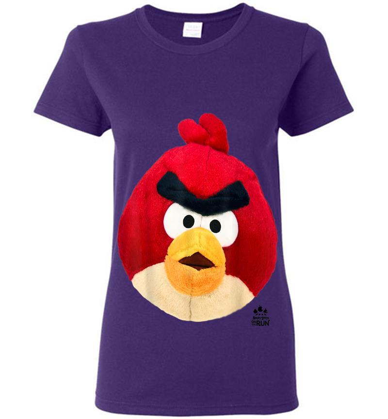 Inktee Store - Angry Birds Red Plush Official Merchandise Womens T-Shirt Image