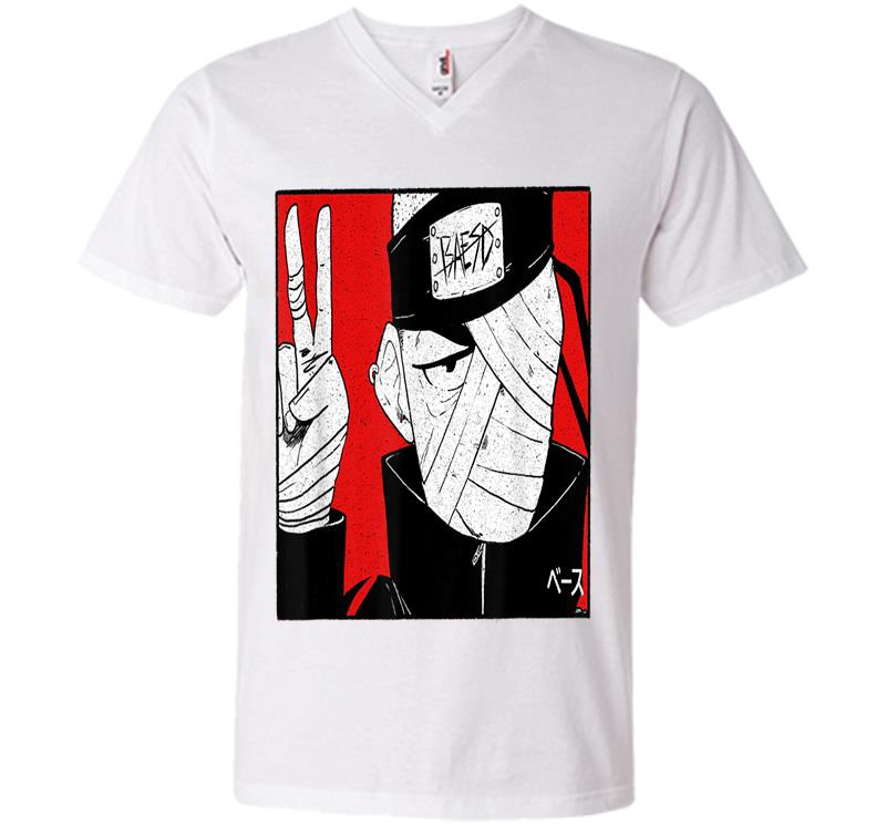 Inktee Store - Anime Style Baesd V-Neck T-Shirt Image