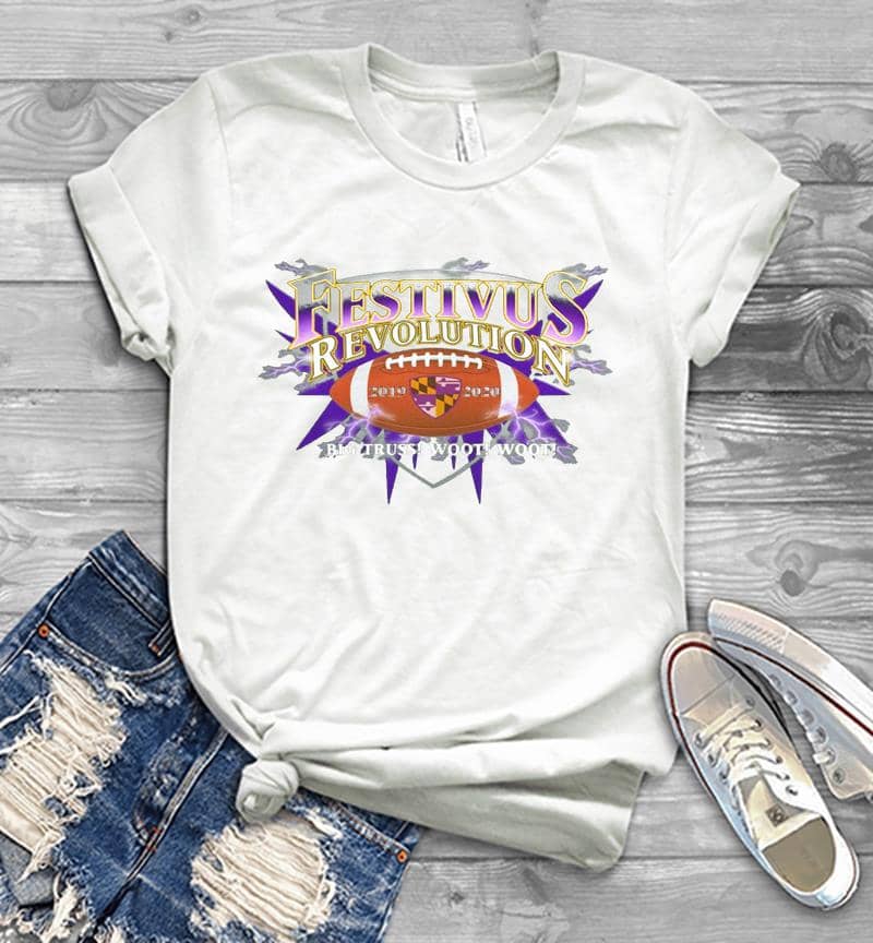 Inktee Store - Baltimore Ravens Festivus Revolution 2019-2020 Mens T-Shirt Image