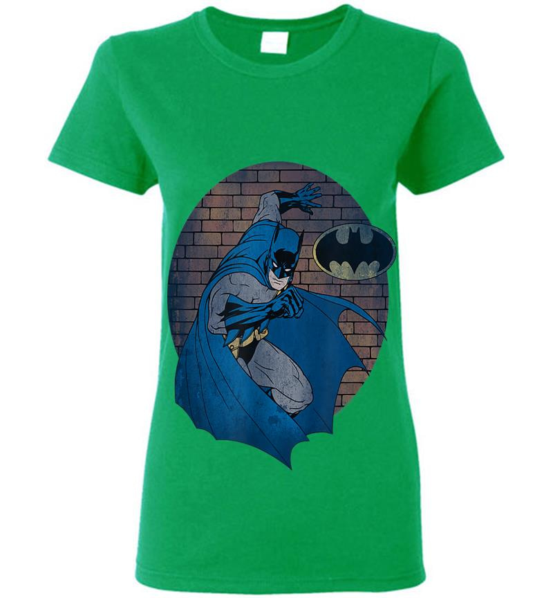 Inktee Store - Batman In The Spotlight Womens T-Shirt Image