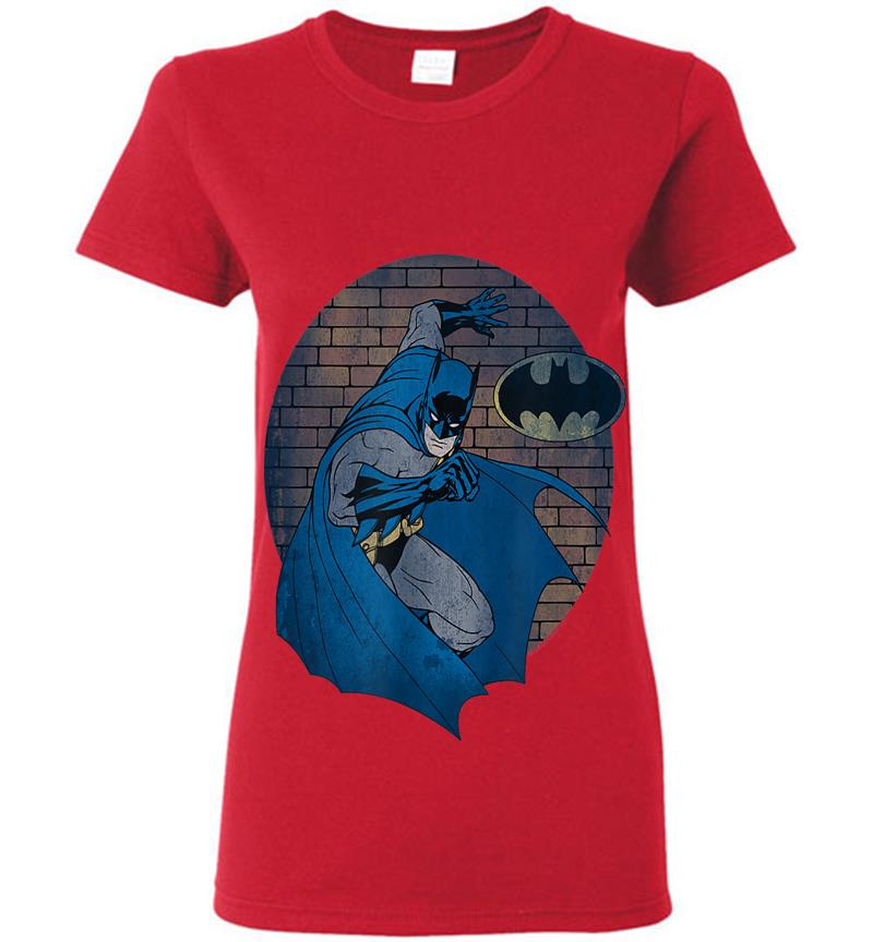 Inktee Store - Batman In The Spotlight Womens T-Shirt Image