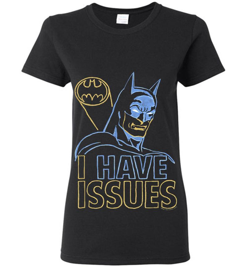 Batman Issues Womens T-Shirt