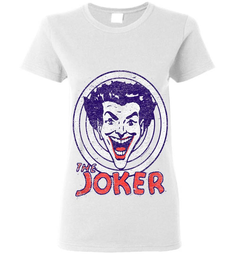 Inktee Store - Batman Joker Target Womens T-Shirt Image
