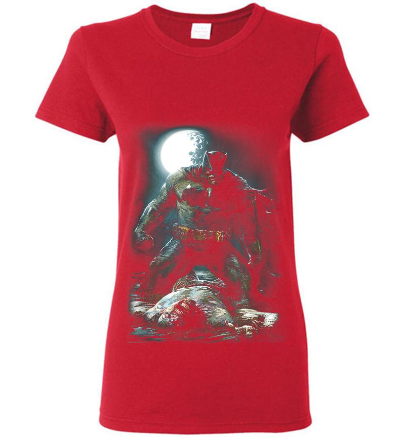 Inktee Store - Batman Mudhole Womens T-Shirt Image