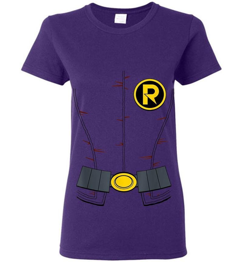 Inktee Store - Batman New Robin Uniform Womens T-Shirt Image