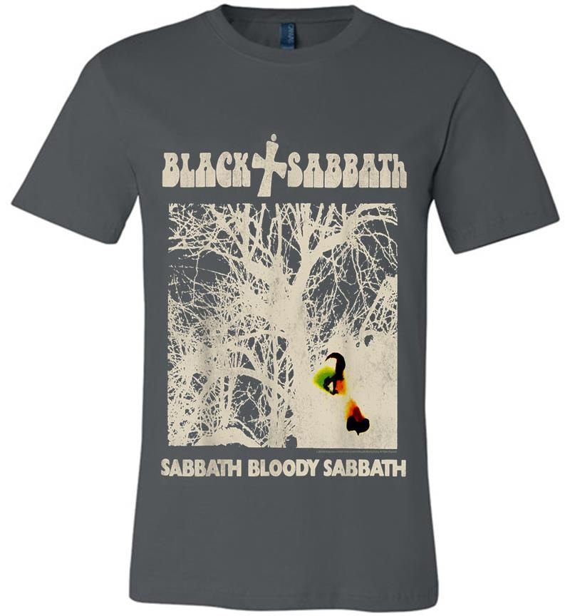 Black Sabbath Official Vintage Negative Premium T-Shirt