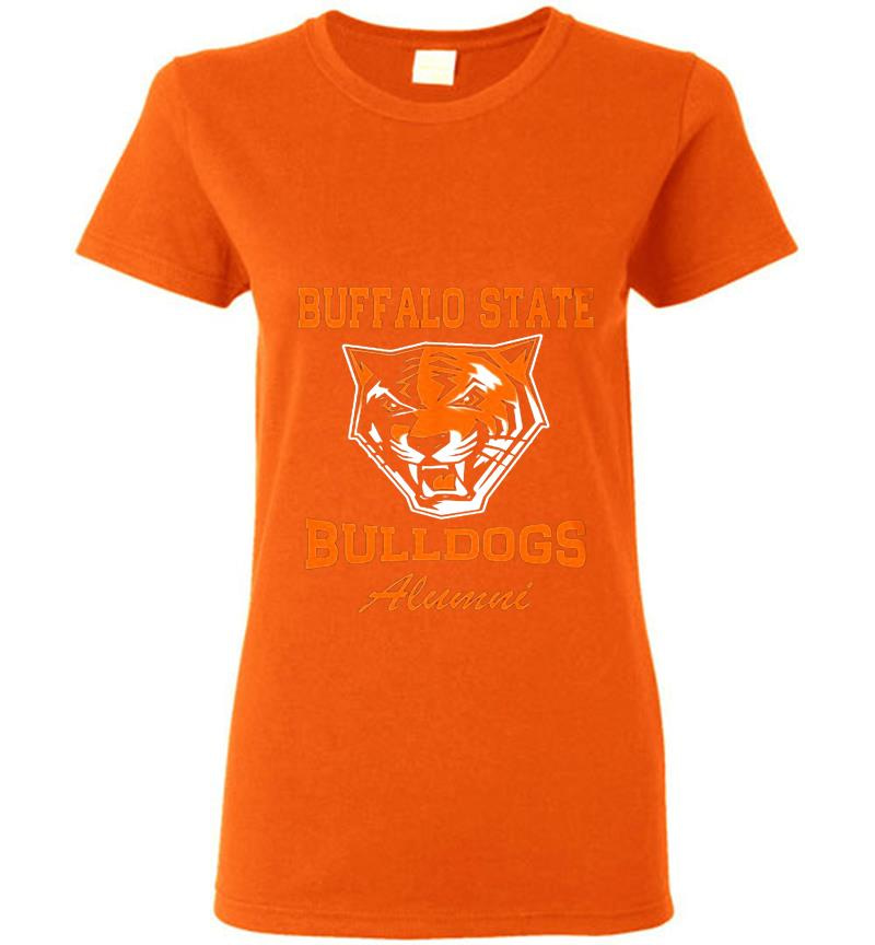 Inktee Store - Buffalo State Bulldogs Alumni Womens T-Shirt Image