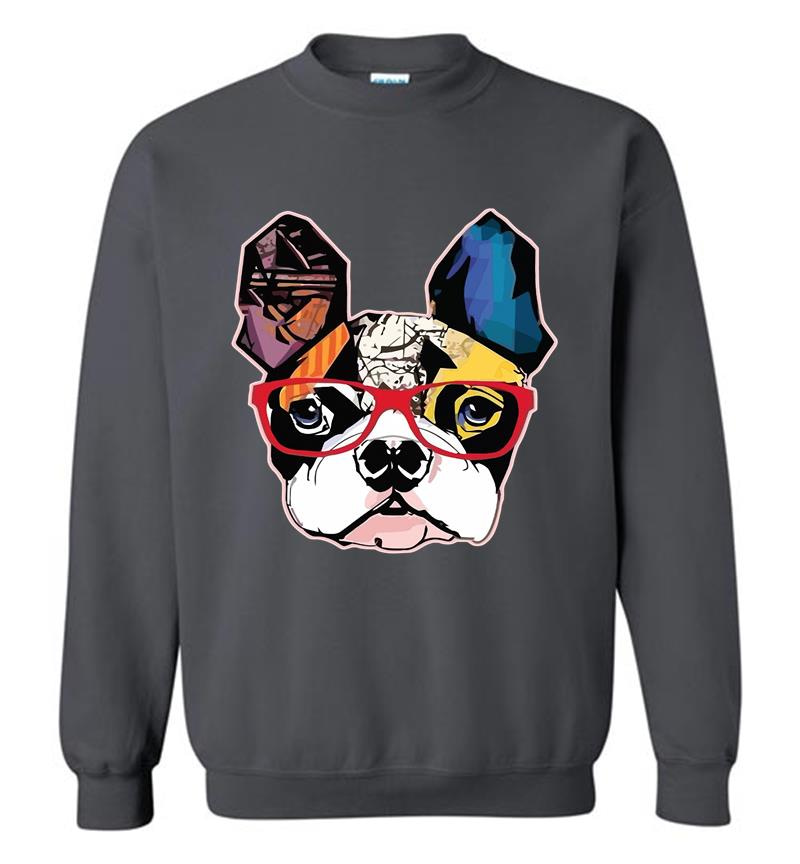 Inktee Store - Bulldog Art Sweatshirt Image