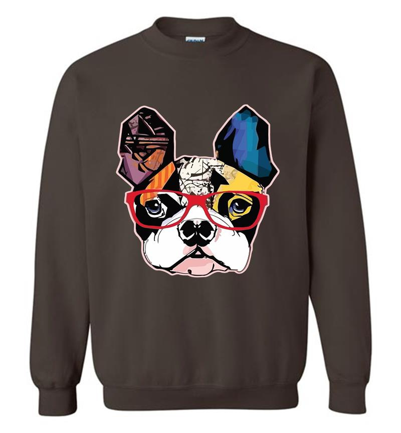 Inktee Store - Bulldog Art Sweatshirt Image