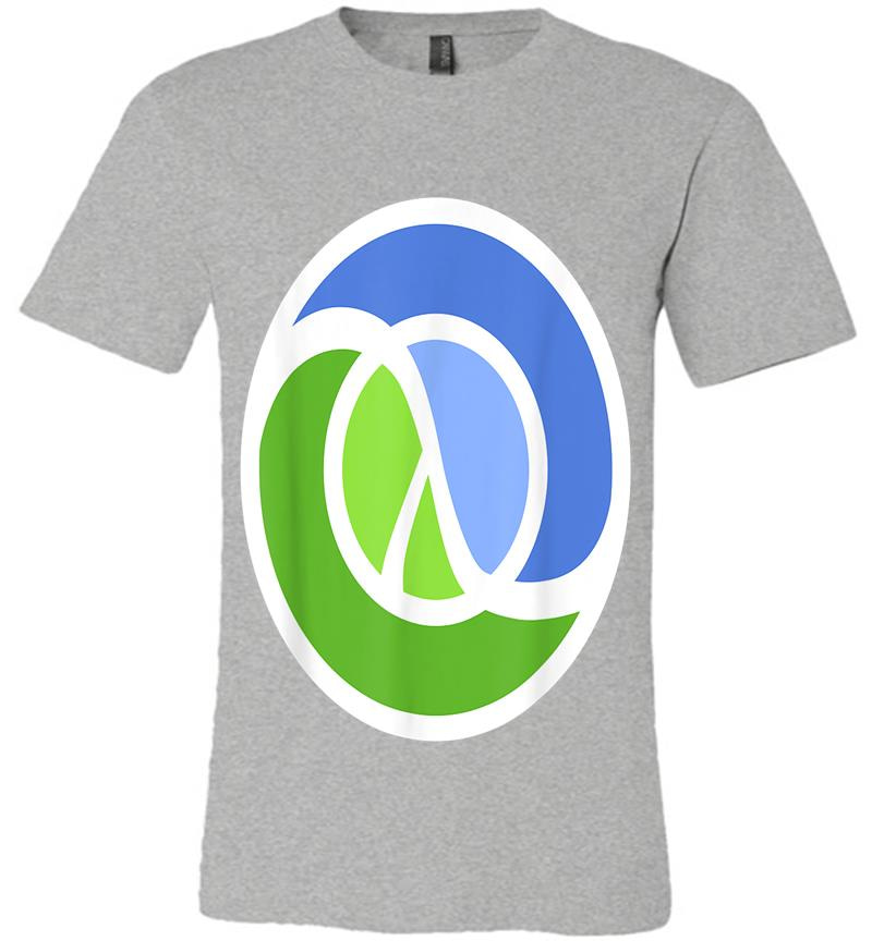 Inktee Store - Clojure Programming Language Official Logo Premium T-Shirt Image