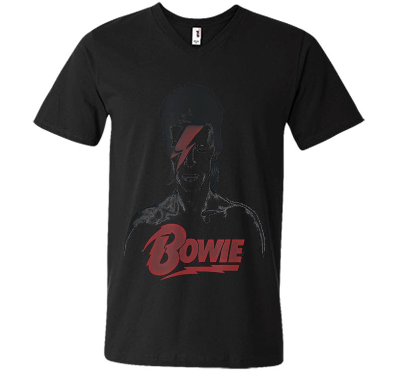 David Bowie Aladdin Sane V-Neck T-Shirt