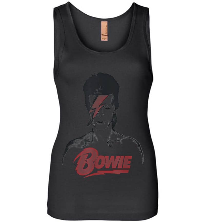 David Bowie Aladdin Sane Womens Jersey Tank Top