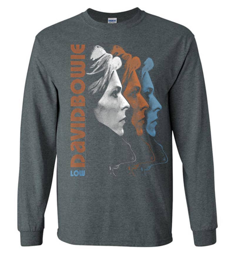 Inktee Store - David Bowie Low Long Sleeve T-Shirt Image
