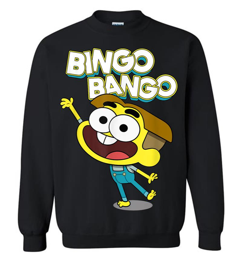 Disney Channel Big City Greens Cricket Bingo Bango Sweatshirt