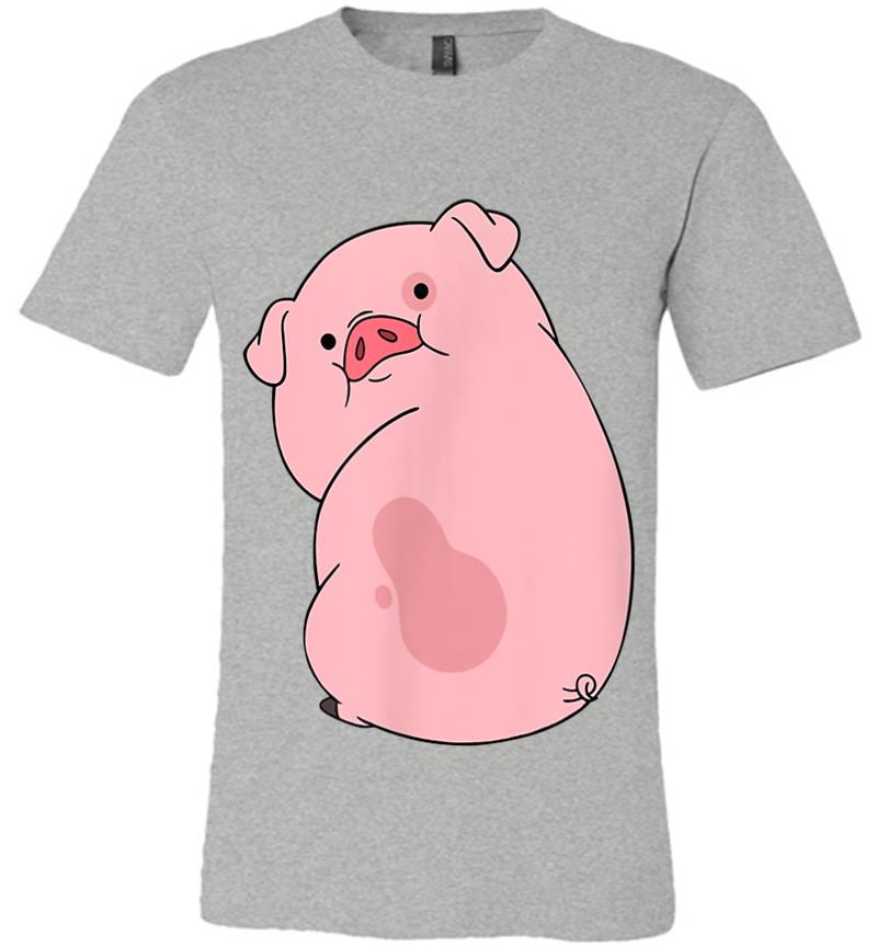 Inktee Store - Disney Channel Gravity Falls Waddles The Pig Premium T-Shirt Image