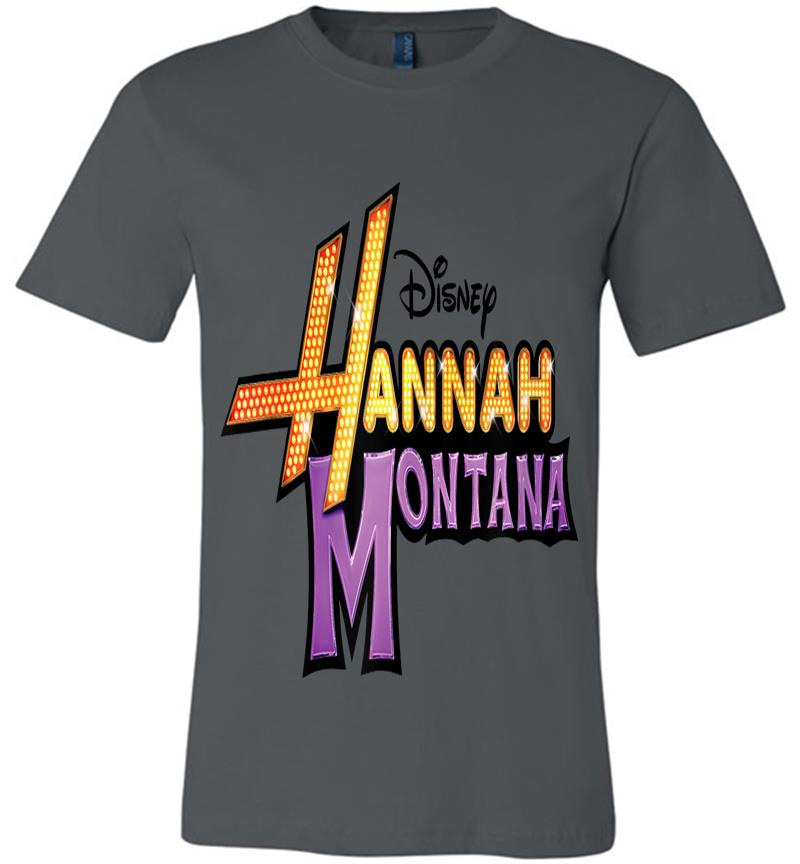 Disney Hannah Montana Logo Premium T-Shirt