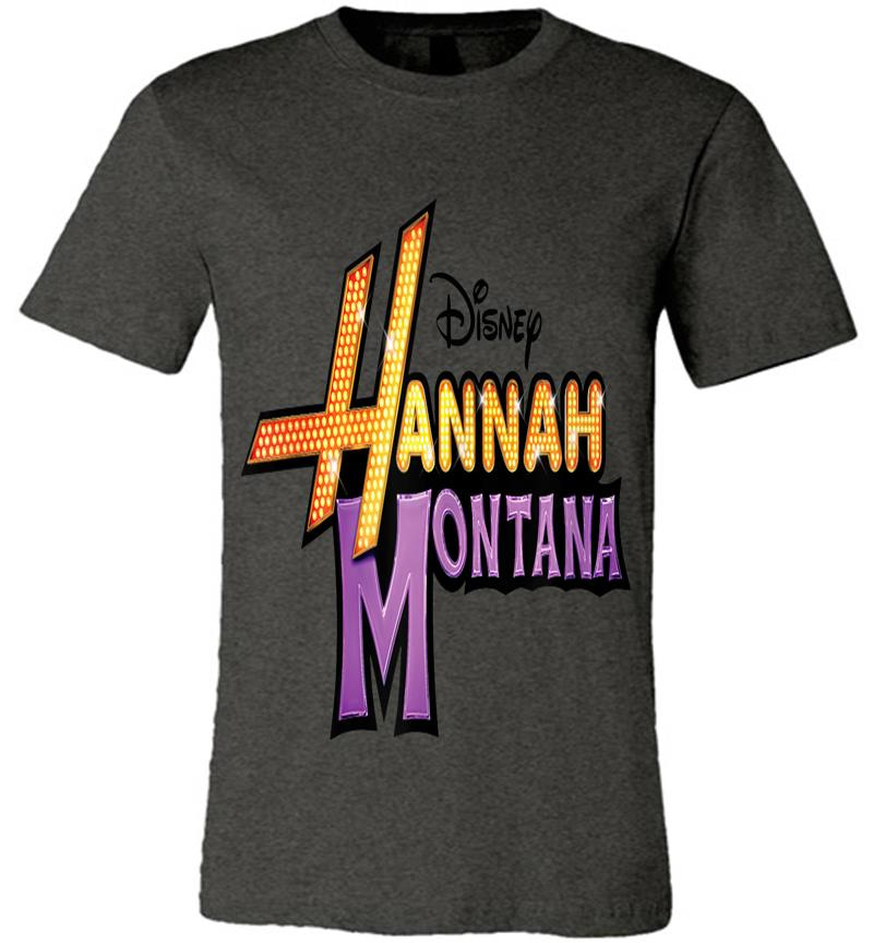 Inktee Store - Disney Hannah Montana Logo Premium T-Shirt Image